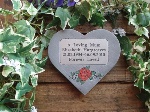 Personalised Heart with Plaque